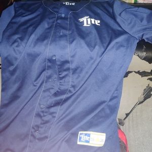 Official Miller Lite Baseball Softball Jersey #75